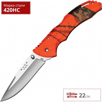 Нож BUCK 0286CMS9 BANTAM ORANGE BLAZE