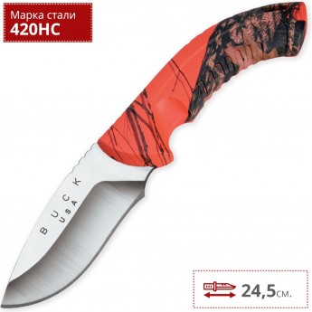 Нож BUCK 0392CMS9 OMNI HUNTER MOSSY OAK BLAZE CAMO