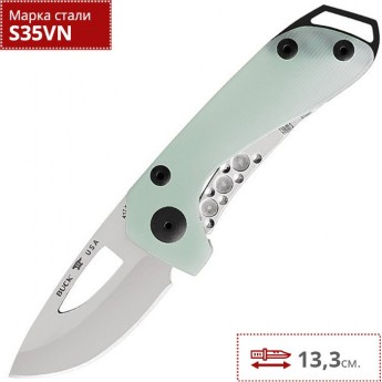 Нож BUCK 0417GRS BUDGIE GREEN Нож BUCK 0417GRS BUDGIE GREEN