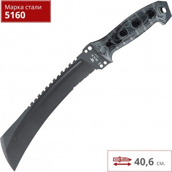 Нож BUCK 0808BKX TALON BLACK