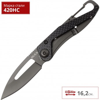 Нож BUCK 0818CFS APEX CARBON FIBER